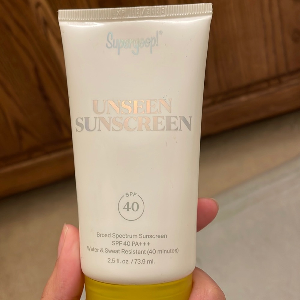 Supergoop! unseen sunscreen